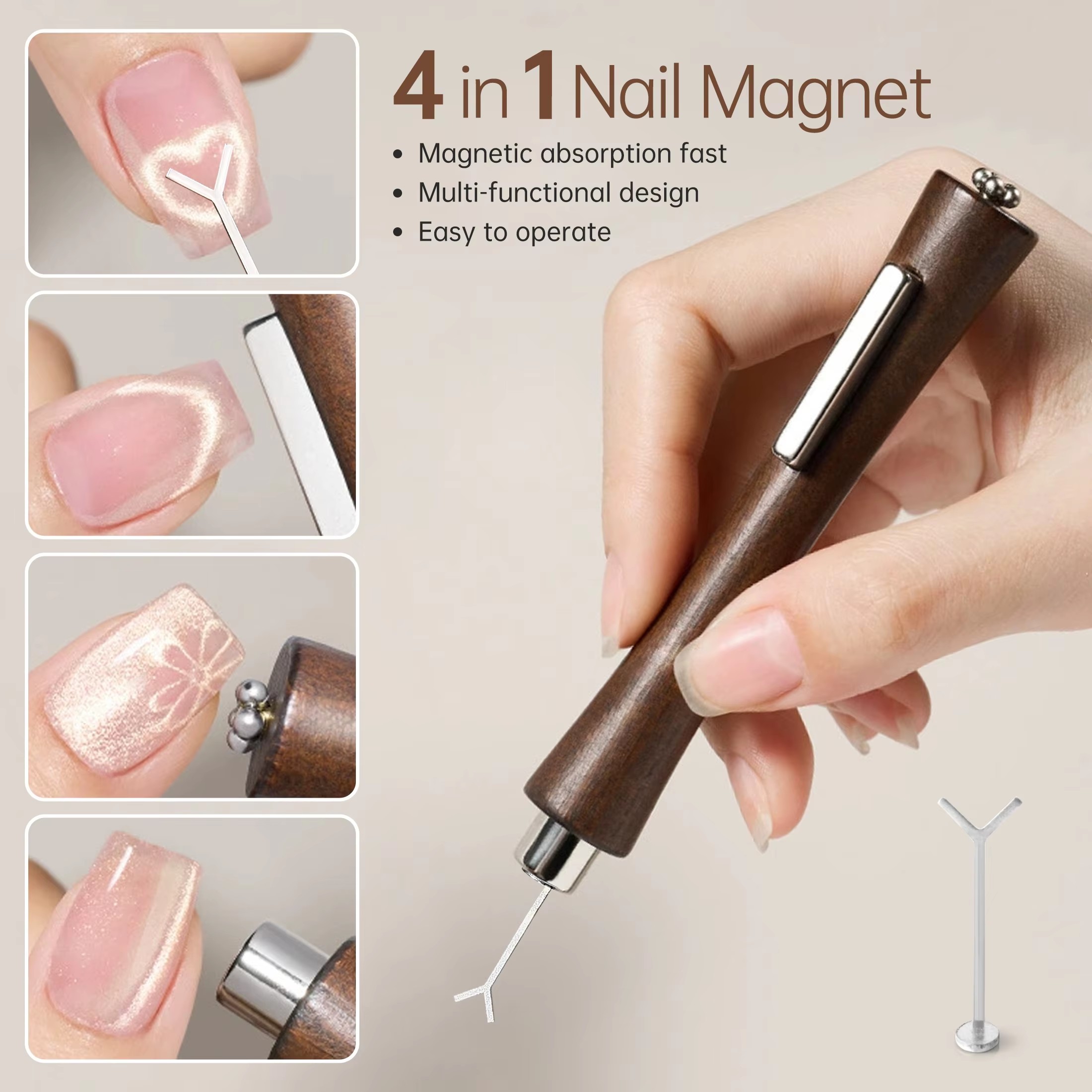 Contour Palette Stick - 2pcs 3In1 Strong Multifunctional Nail Art