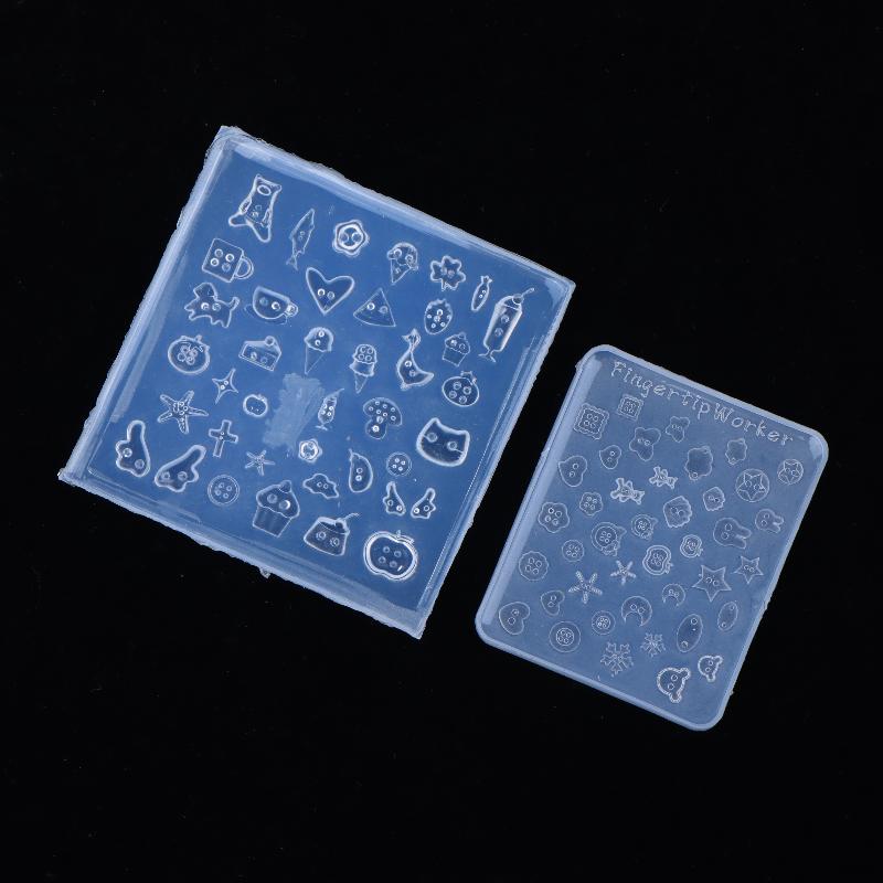 Contour Palette Stick - Small 3D Button Manicure Mold Silicone