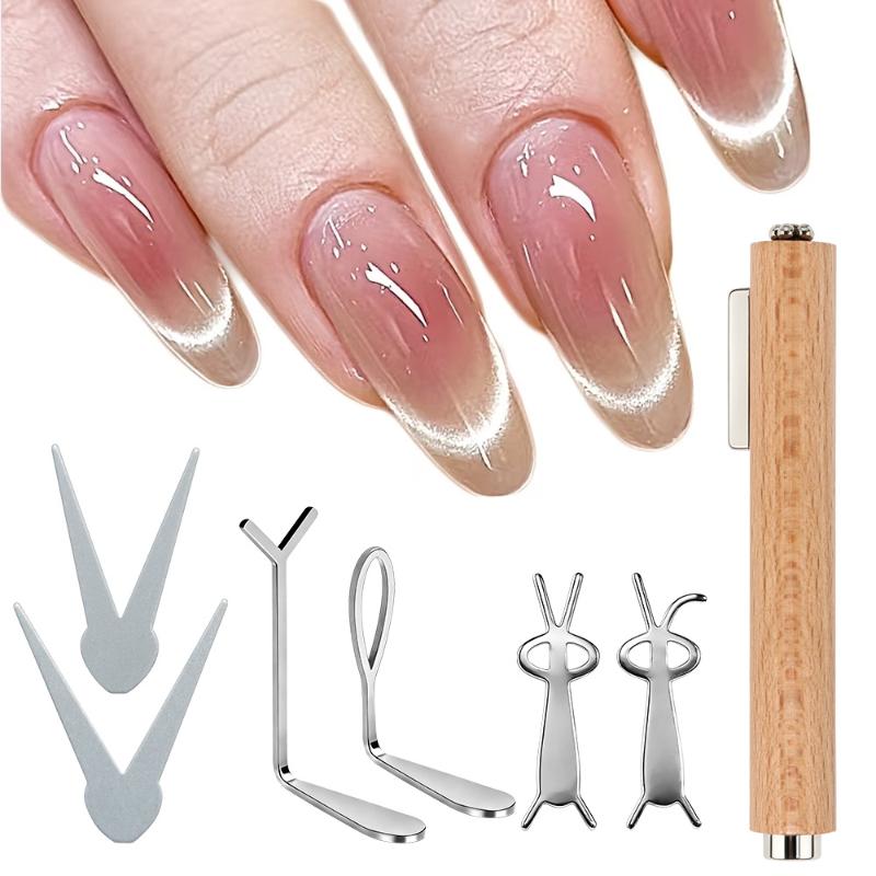 7Pcs Nail Art Magnetic Stick C - огляд і ціна Contour Palette Stick
