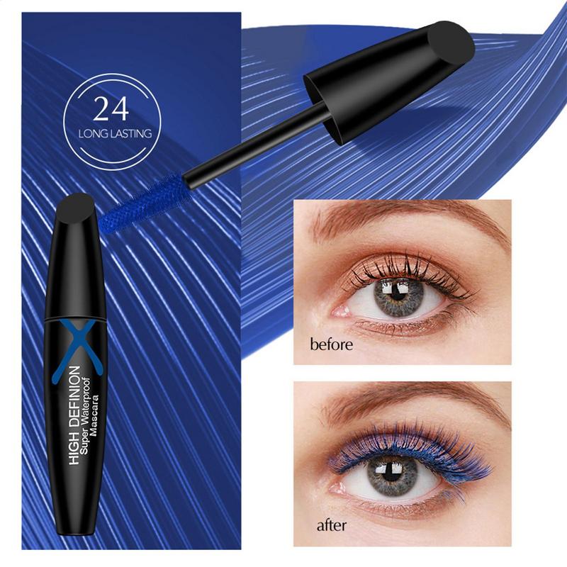 Blue Mascara for Eyelashes Vol - огляд і ціна Waterproof Mascara Wand