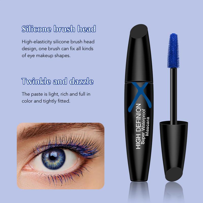 Blue Mascara for Eyelashes Vol - огляд і ціна Waterproof Mascara Wand