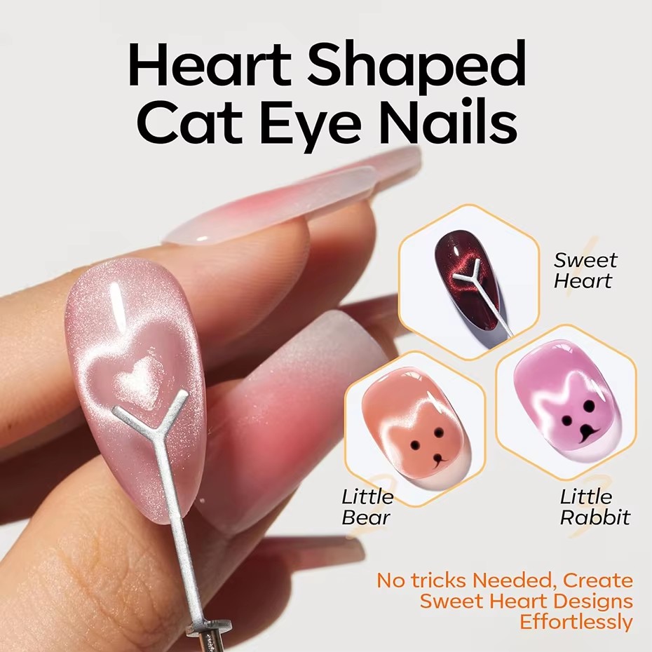 LULAA 1/6Pcs Nail Art Magnetic - огляд і ціна Contour Palette Stick