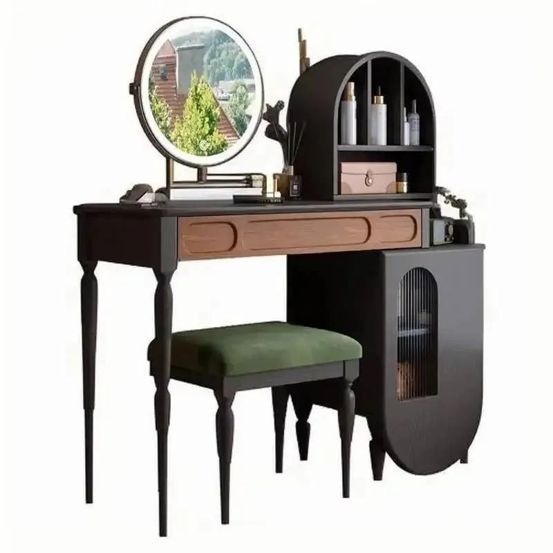+Organizer Black Vanity Table  - огляд і ціна Beauty Makeup Vanity Set