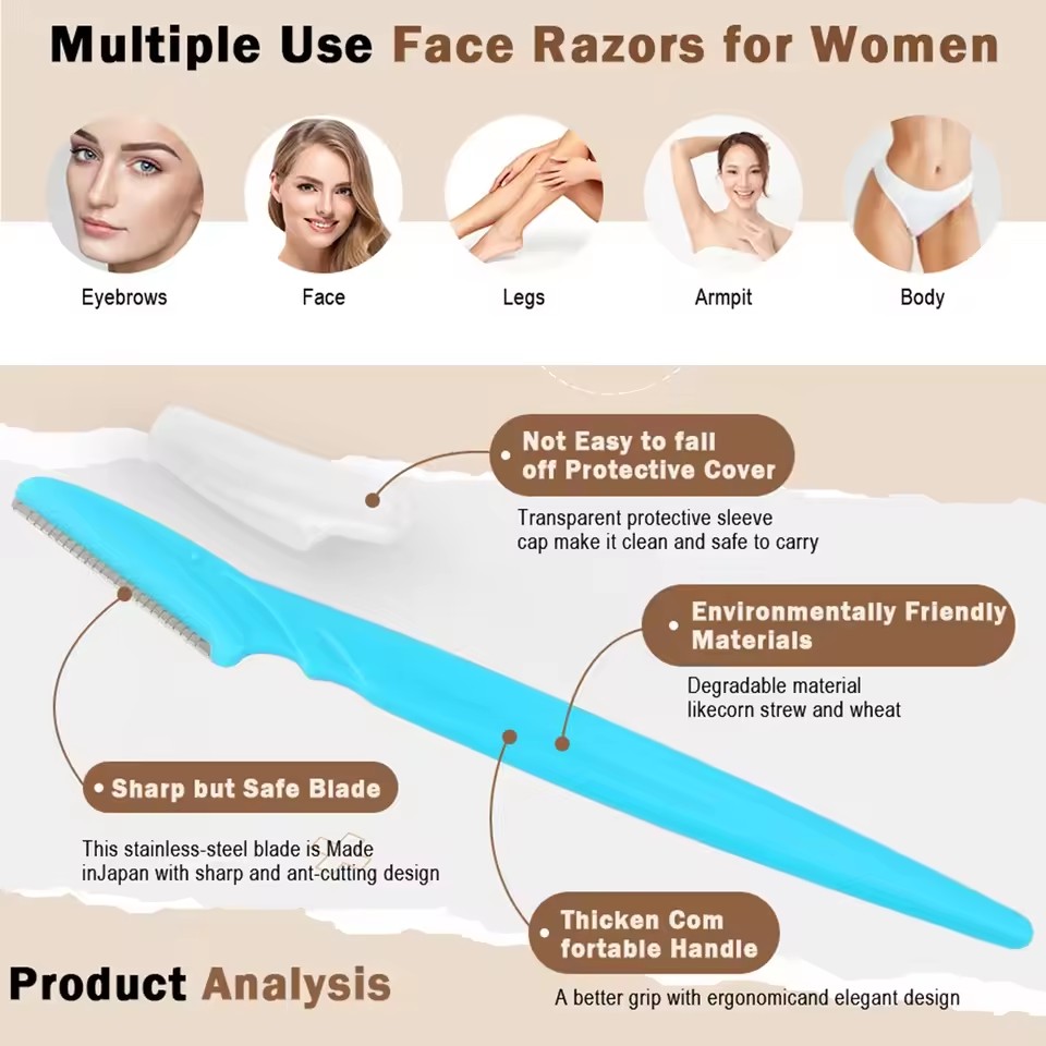 3/30/40Pcs Eyebrow Trimmer Mak - огляд і ціна Beauty No Makeup