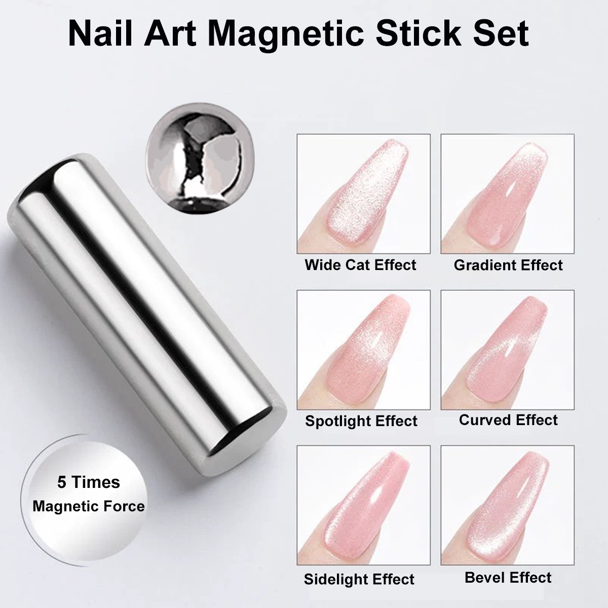 2pcs Magnet Steel Ball Nail Ar - огляд і ціна Contour Palette Stick