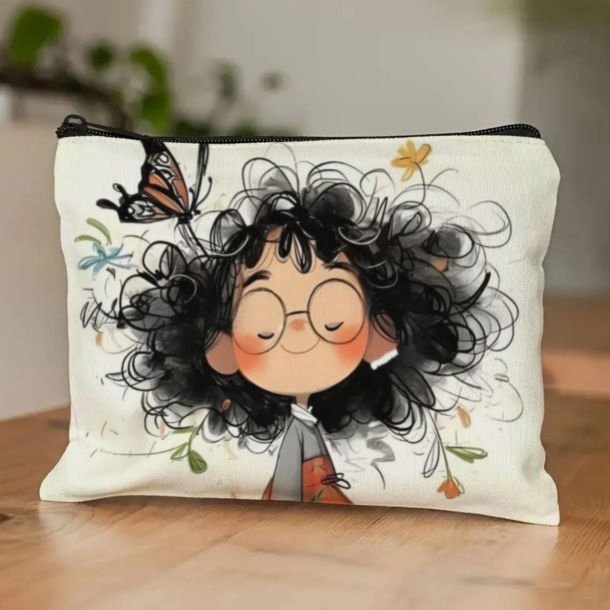 Cartoon Girl Makeup Bag Zipper - огляд і ціна Beauty Makeup Women