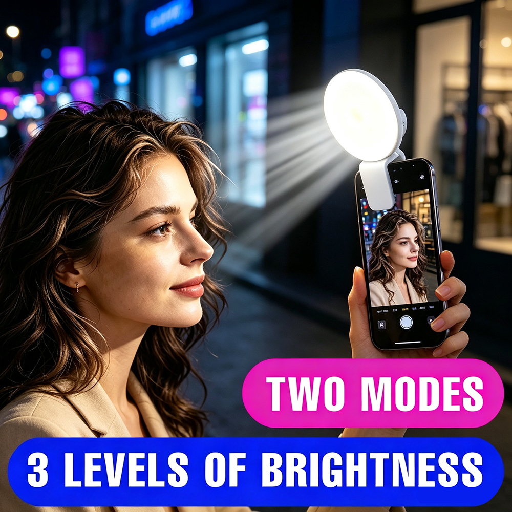Portable Clip On Selfie Fill L - огляд і ціна Beauty No Makeup