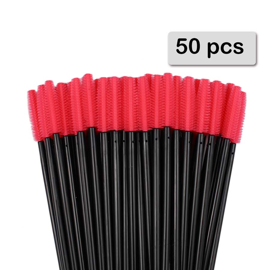 50pcs Silicone Mascara Wands A - огляд і ціна Beauty Makeup Women